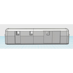 copy of Rälsbuss NBJ Y02 med takstrålkastare, skala H0 1:87